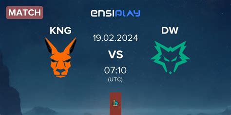 kanga esports vs dire wolves